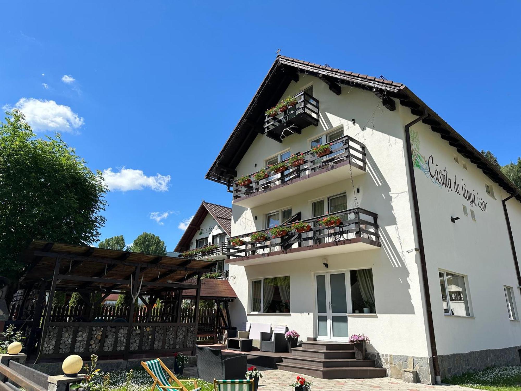 Casuta De Langa Izvor Hotell Moeciu De Sus Exteriör bild